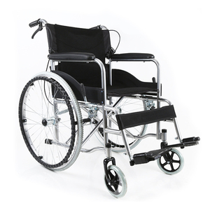 Folding Manual Wheelchair For Disabled Individuals Durable Steel Solution