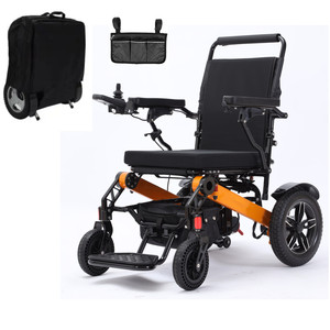 Factory Price Power Wheelchair Lightweight Folding Wheelchairs Travelling Electric Wheelchair For Sale