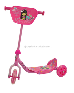 Kids Kick Scooter 3 Wheel 120mm Trike Scooter with Scooter Windshield HDL-709A