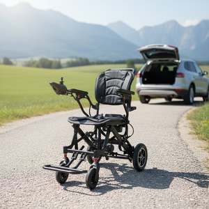 Careme CA105 Quick Fold Lightweight Ergonomic Electric Wheelchair