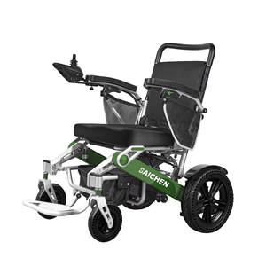 Disabled Patient New Foldable Electric Wheelchair Aluminum Lightweight Power
