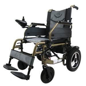 Strong Folding Power Motorized Wheelchair 136kg Capacity