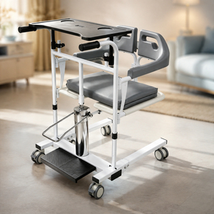 Foot Pedal Hydraulic Transfer Chair Patient Mover
