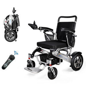 Hot Portable Foldable Electric Wheelchair Reclining Automatic Wheel Chair for Disabled