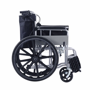 High Carbon Steel Manual Wheelchair for Elderly CE Certification