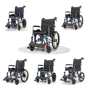 Wholesale Premium Quality Wheelchair Foldable Aluminium Alloy Manual Customized