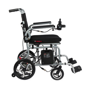 Richall Folding Portable Aluminum Light Weight Power Wheelchair Freewalk